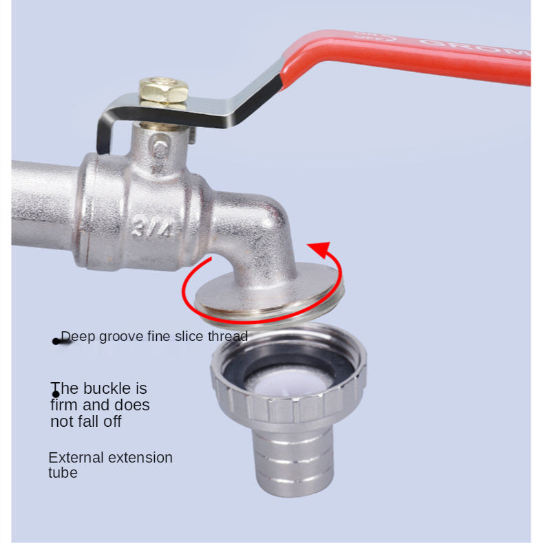 Robinet de réservoir IBC à filetage grossier S60x6