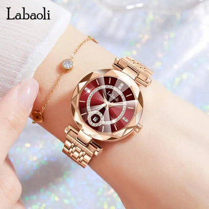 Montre pour femme élégante et luxueuse avec une touche de mode.