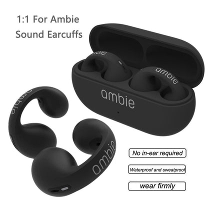 Écouteurs Bluetooth AMBIE sans fil confortables.