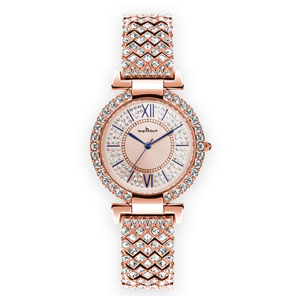 Montre à breloques glamour à la mode pour femmes.