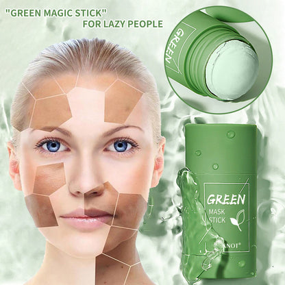 Masque nettoyant en profondeur au thé vert.