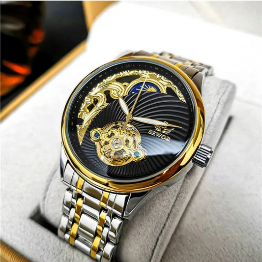 SEWOR – montre mécanique automatique pour homme.