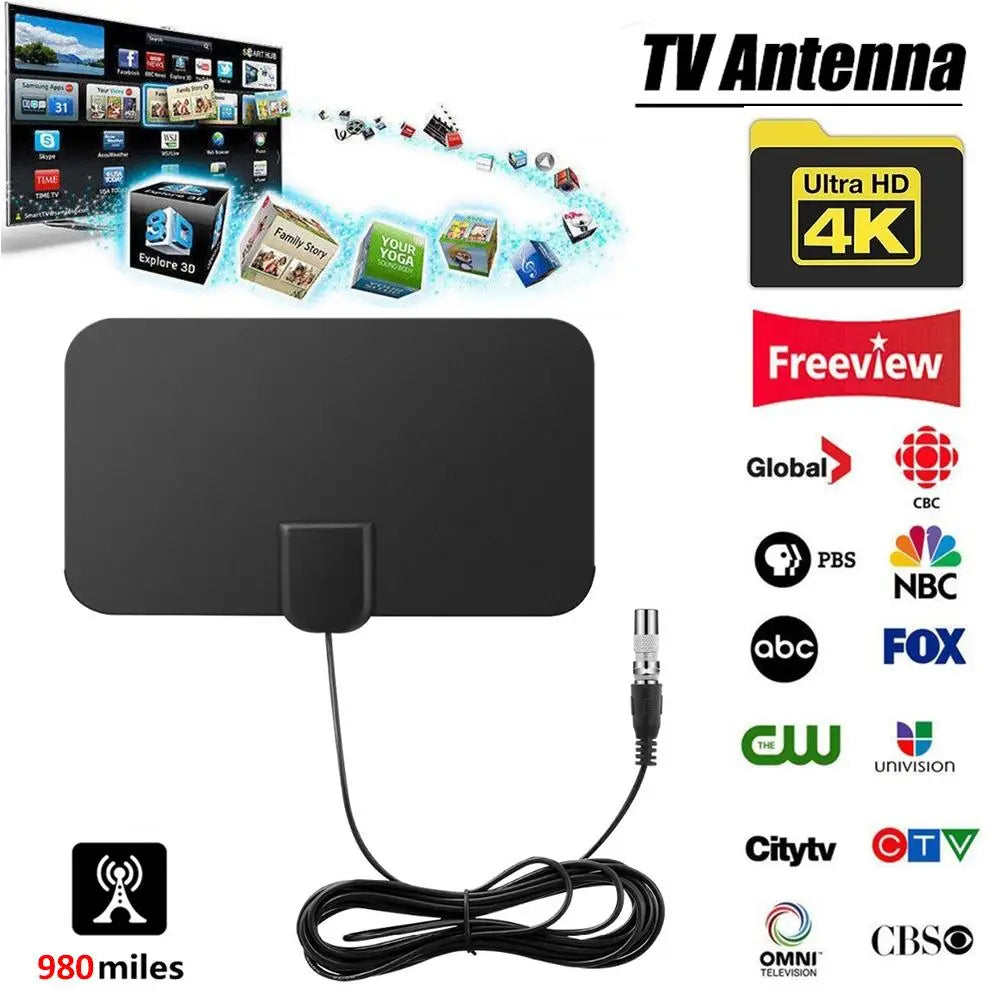 Antenne HDTV ultra fine 4K.