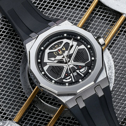 Montre mécanique moderne pour homme