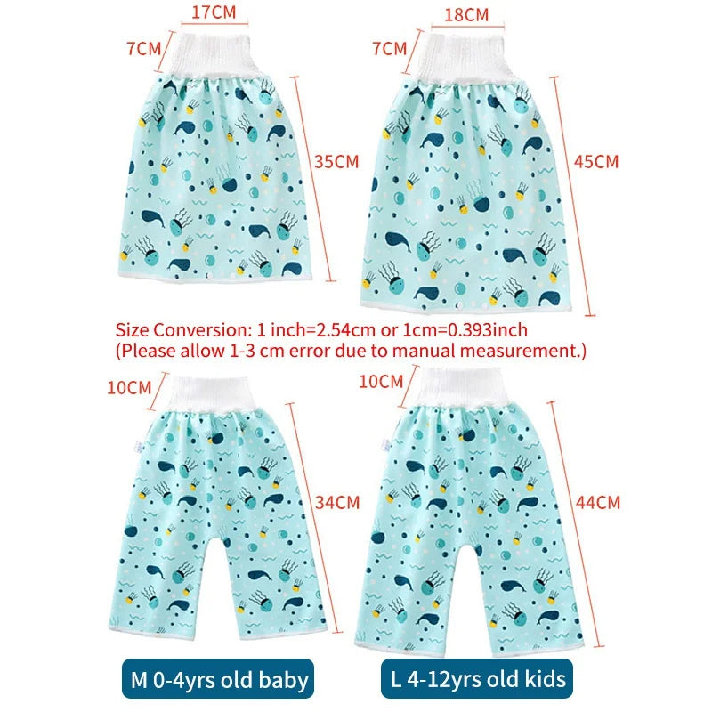 Jupe de couche-culotte pour bébé pour 0-12 ans.