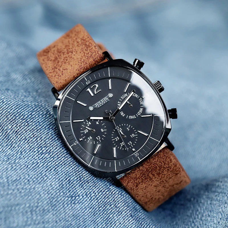 Montre Julius à Quartz pour homme.