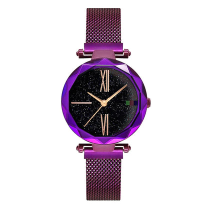 Montre bracelet magnétique pour femme.