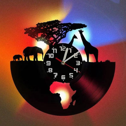 Horloge Murale En Vinyle