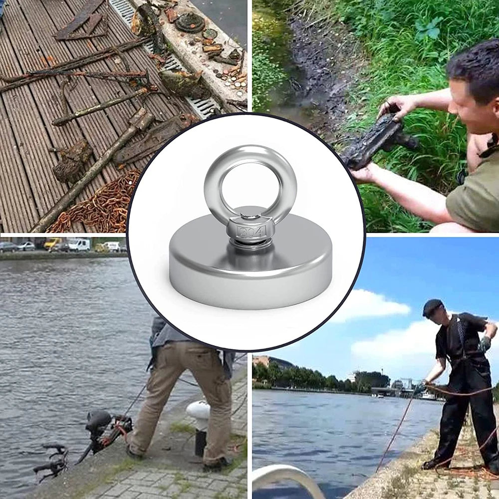 🧲Hameçons de pêche magnétiques en néodyme N52