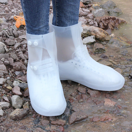 Couvre-chaussures en silicone anti-pluie.