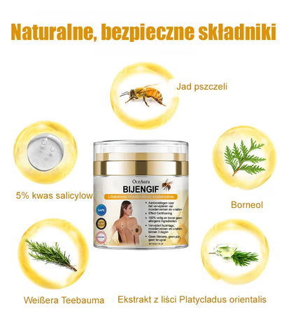 Lenaro™ Crème au Venin d'Abeille : Le Soin Révolutionnaire pour une Peau Sans Imperfections !