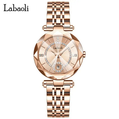 Montre pour femme élégante et luxueuse avec une touche de mode.