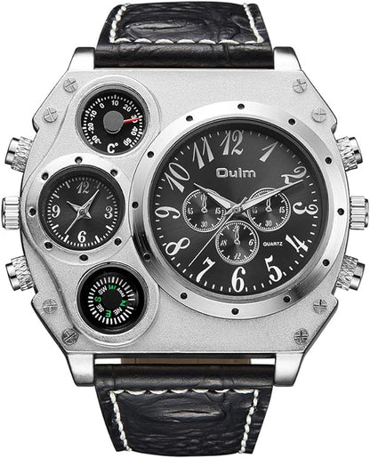 Montre multi-cadrans OULM pour homme.