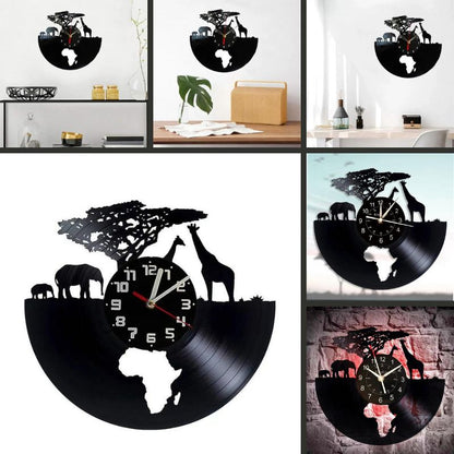 Horloge Murale En Vinyle