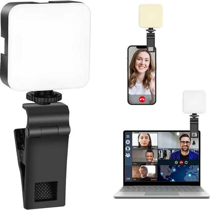 Mini lampe à pince pour selfie