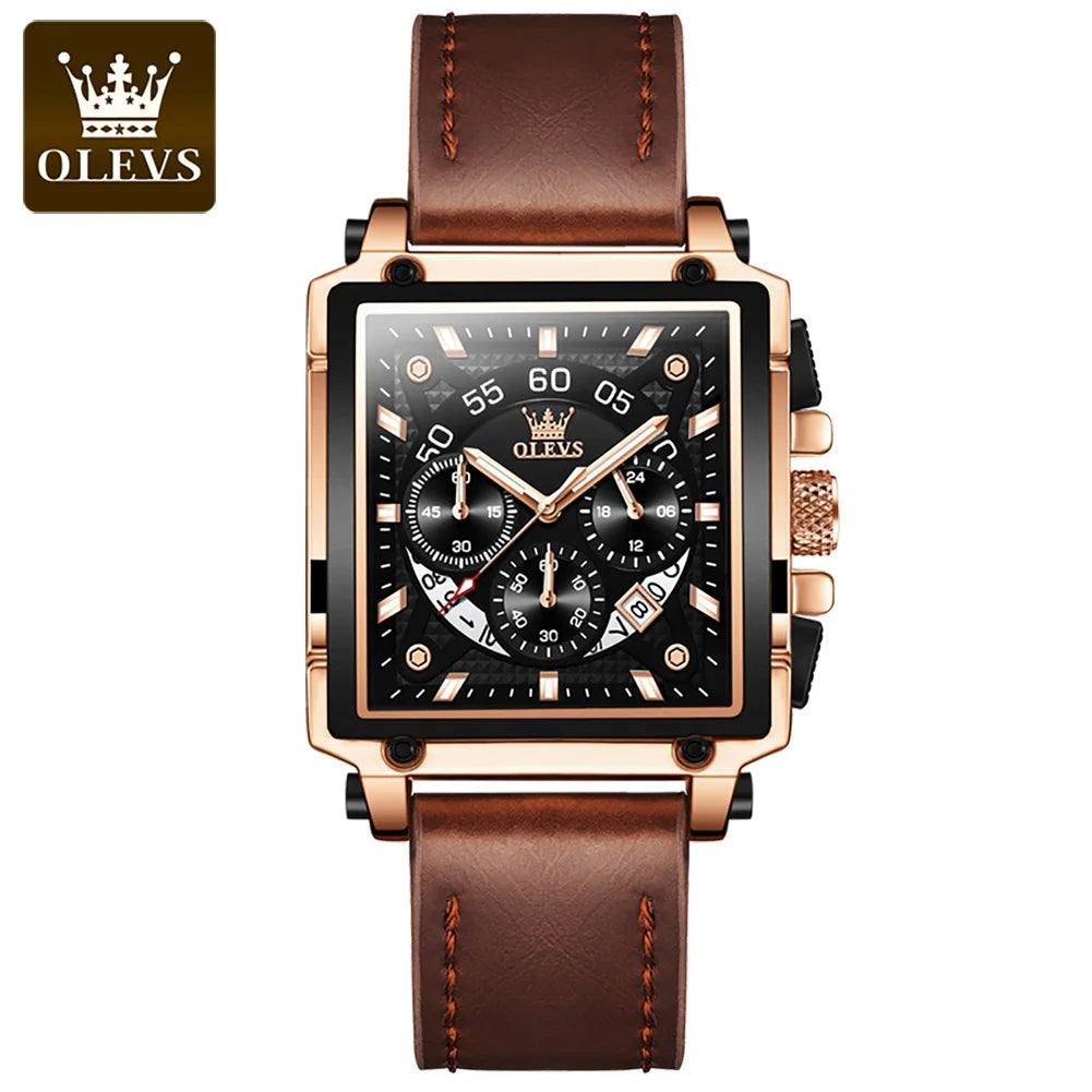 Olevs 9919 - montre pour homme.