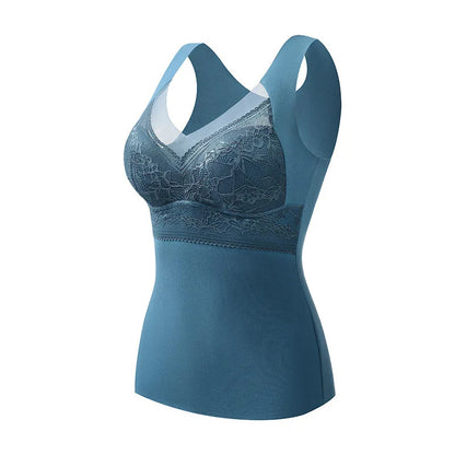 Sous-vêtements thermiques 2 en 1 pour femme.