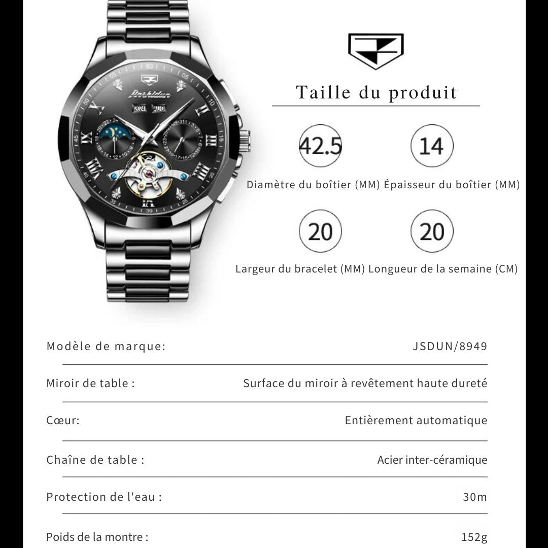 Montre de luxe pour sublimer votre élégance