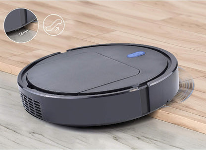 Aspirateur robot intelligent sans fil multifonctionnel.