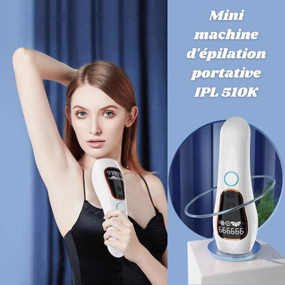 Mini machine d'épilation portative IPL 510K