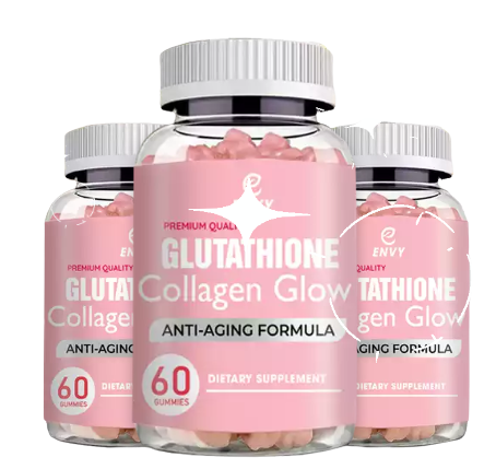 Capsules Envy Glutathion pour anti-âge et blanchiment de la peau.