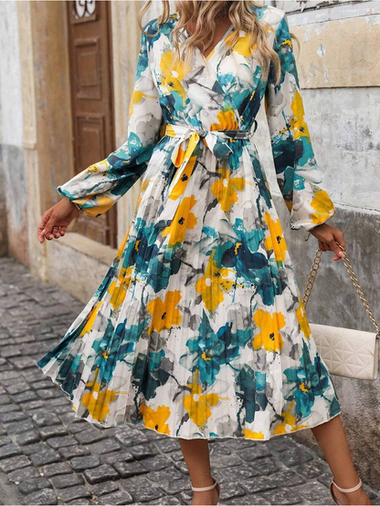 Robe d'été multicolore