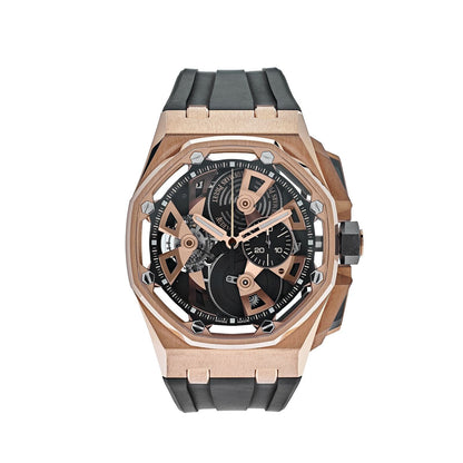 Montre chronographe Royal Oak Offshore Tourbillon.