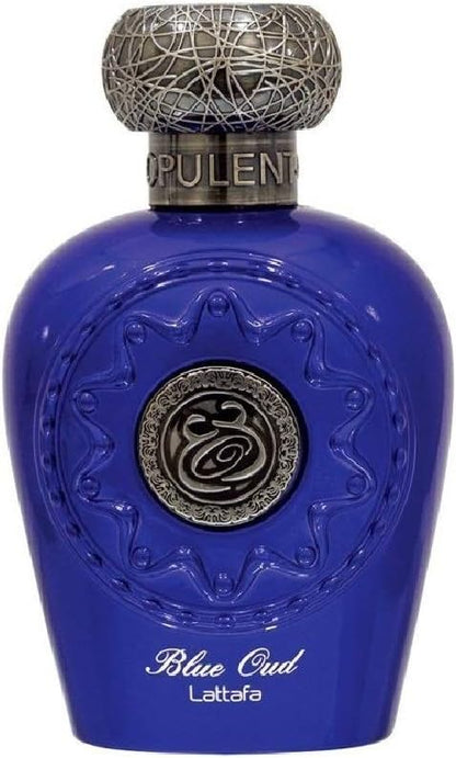 Parfum Lattafa Blue Oud 100 ml pour les hommes.