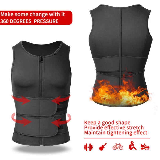 Gilet Sauna Pour Homme.