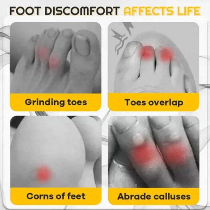 Protège-orteil protège l'orteil des frottements et réduit la pression de la chaussure.