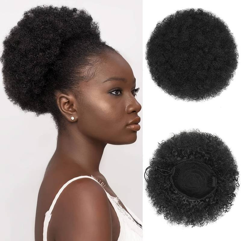 Afro Puff Crépus Bouclés